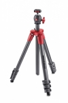 Штатив Manfrotto MKCOMPACTLT-RD Compact Light + шаровая голова (красный)