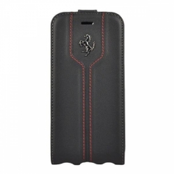 Кожаный чехол для iPhone 7 Ferrari Flip Montecarlo