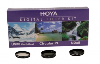 Набор фильтров HOYA 40.5 мм (UV+CPL+ND8)